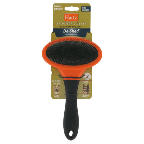 Hartz Groomer's Best Deshedding Slicker Dog Brush