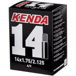 14" x 1.75"/2.125" Bike Tube