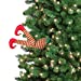 Mr. Christmas 30462 Indoor Animated Christmas Kickers 16" - Elf Holiday Decoration, inch, Red