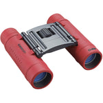 Tasco Essentials Roof Prism Roof MC Box Binoculars, 10 x 25mm, Red