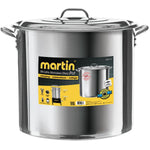 Stainless Brew Kettle Home Brewing Stainless Steel Stock Pot Brew-50 Quart