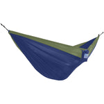 Vivere Parachute Nylon Double Hammock, Storm/Apple