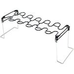 GrillPro 41551 Non-Stick Wing Rack with Chrome Legs