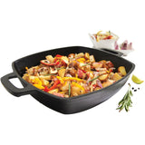 GrillPro 91658 Cast Iron Square Pan