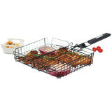 GrillPro 24876 Deluxe Non Stick Broiler Basket with Detachable Handle