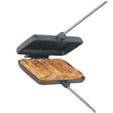 Rome Industries Inc 1605 Double Pie Iron with Steel and Wood Handles