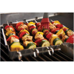 Stainless Steel BBQ Skewers - 7 Piece, with Rack