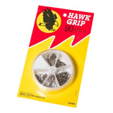 90 Pack Ringed Fish Hooks, Assorted Styles