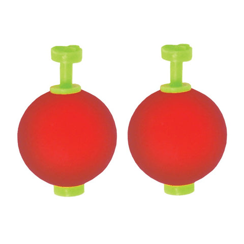2 Pack 1.5" Orange EVA Foam Fishing Floats