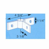 Dock Edge Inc. 87-107-F-X Leg Brace Holder Corner