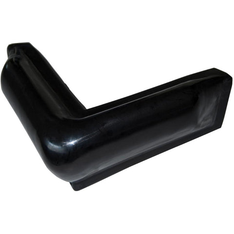 Dock Edge + Guard Corner Dock Bumper, Black