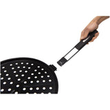 GrillPro 98140 Non-Stick Pizza Grill Pan Includes Pizza Cutter/Server, 12-Inch Diameter