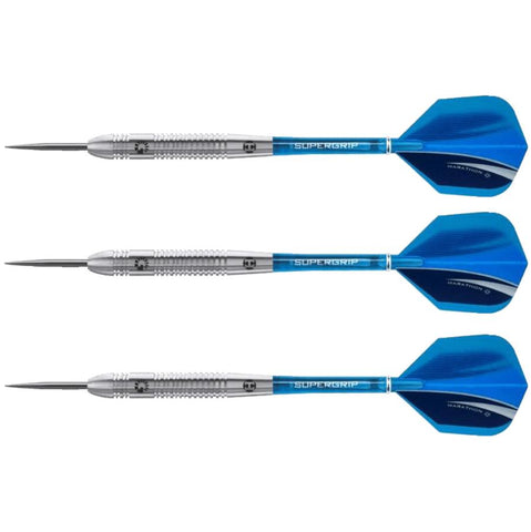 Harrows Unisex's Genesis Tungsten Darts, Silver, 23 g