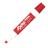 Expo 2 Low-Odour Dry Erase Markers, Chisel Tip, 4-Pack, Assorted Colours (80174)