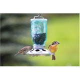 Outdoor Seasons Perky-Pet Mason Jar Wild Bird Feeder, Blue