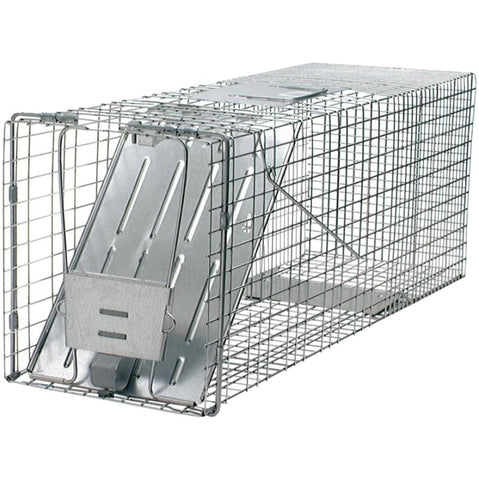 Havahart 1079SR Live Animal Professional-Style One-Door Raccoon, Groundhog, Opossum, and Stray Cat Cage Trap-Made in the USA