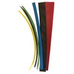 1/8" - 1" x 12" Heat Shrinkable Tubing - Assorted Colours