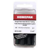 1/4" x 2" Shrink Tubing - 7 Pack