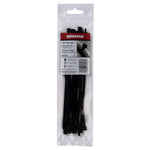 12 Pack 7" Black Cable Ties