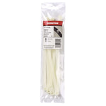 12 Pack 8" White Cable Ties