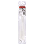 10 Pack 11" White Cable Ties