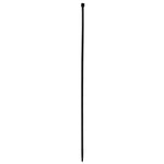 10 Pack 14-1/2" Black Cable Ties for Outdoor Use