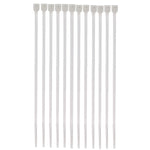 16 Pack 3-5/8" White Cable Ties