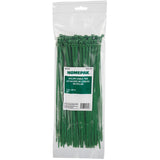 100 Pack 11" Green Cable Ties
