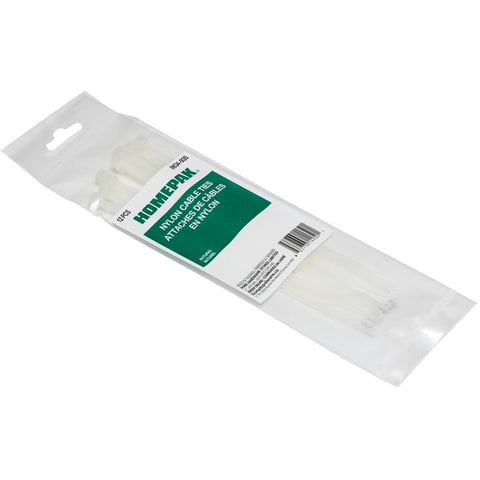 12 Pack 7-7/8" Natural Cable Ties