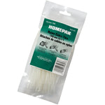 100 Pack 5-1/2" Natural Cable Ties