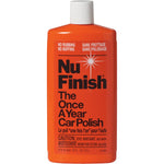 Nu Finish Liquid Car Polish, Better Than Wax, 16 fl oz, White