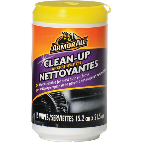 15 Pack Clean Up Car Wipes