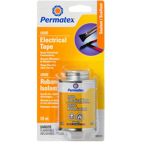 Permatex 85121 Liquid Electrical Tape, 118ml