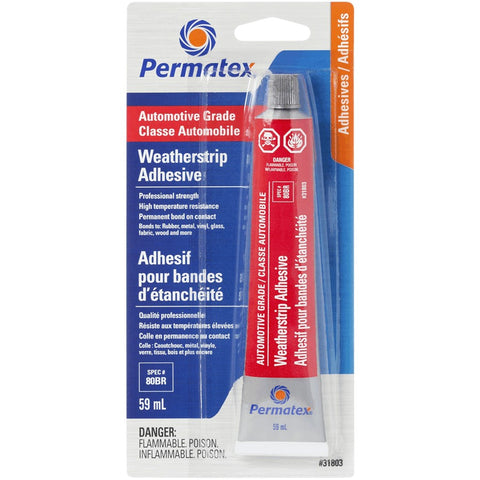 Permatex® Weatherstrip Adhesive, 59ml Tube