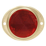 Red Oval Reflector