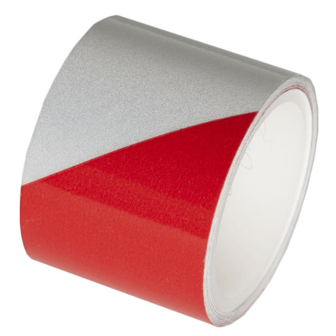 Incom Manufacturing RE821 Red/Silver 1.5" X 40" Reflective Tape