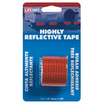 Red Reflective Tape - 1-1/2" x 48"