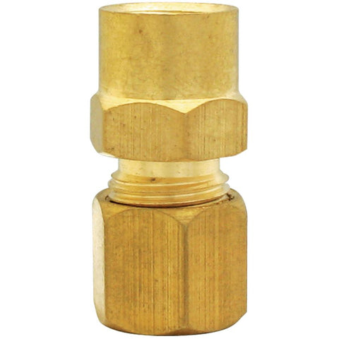 1/4" Compression Brass Connector x 1/8" Female Pipe Thread