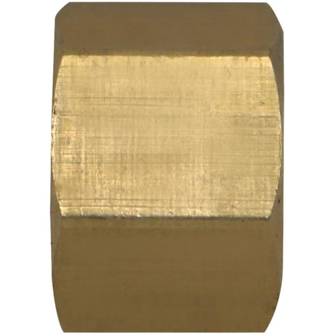 1/2" Standard Compression Brass Nut