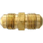 1/4" Double End Male Pipe Thread Brass Flare Union
