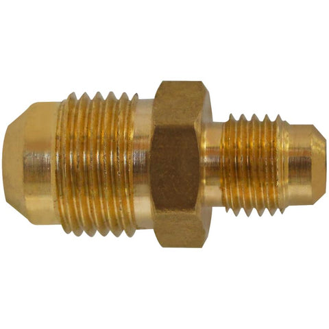 1/2" x 3/8" Brass Flare Union