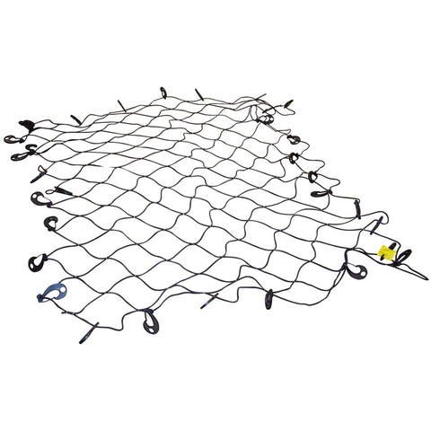 Erickson 01015 Black 72-Inch x 96-Inch Cargo Net with Carry Bag