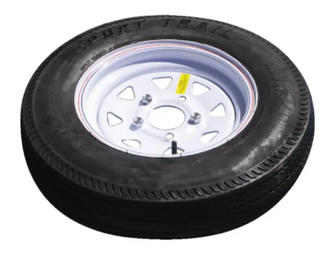 12 inch(s) Trailer Tire, with Rim