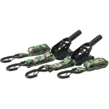 Erickson 05714 Digital Camo Ratcheting Tie-Down Strap, 2 Pack (1.25" x 8' Long, 2400lb Load Capacity)
