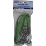19mm x 30" Flat Bungee Cords - 2 Pack