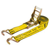 ERICKSON Manufacturing - 2 x 25  5000 Lb. Ratchet Straps (2400), Qty 1