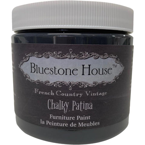 True Black Chalky Patina Furniture Paint (473ml/16oz, True Black)