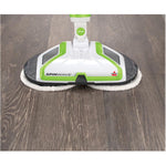 SpinWave Hard Floor Mop - with 2 Soft Touch Pads + 2 Scrubby Pads