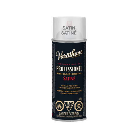 Varathane PRO Oil Based Clear Finish in Satin, 319g