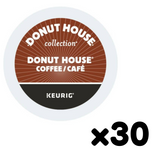 Donut House Collection Single Serve Keurig Certified Recyclable K-Cup Pods for Keurig Brewers, 30 Count